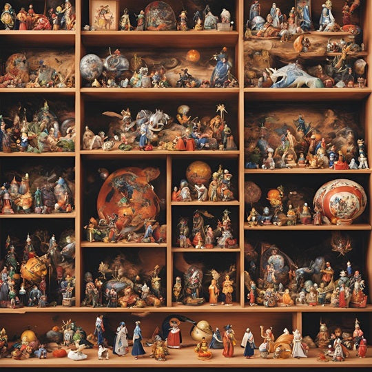 Collection toys and collectibles from Japan