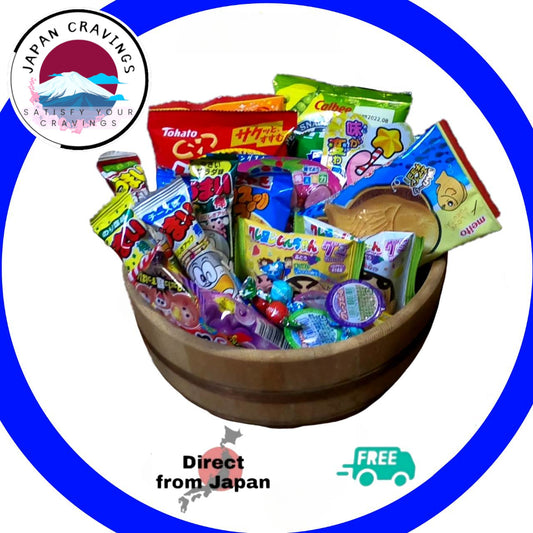 Japanese Dagashi Box - 30 Famous Sweets and Snacks