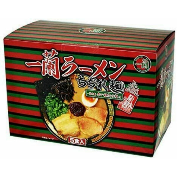 Ichiran Tonkotsu Ramen - 5 gewellte Instant Nudeln