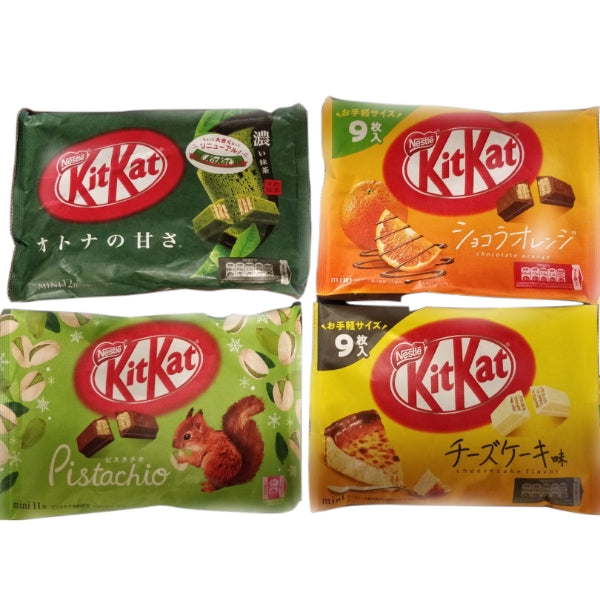 Caja KitKat Japonesa - 4 Sabores Únicos