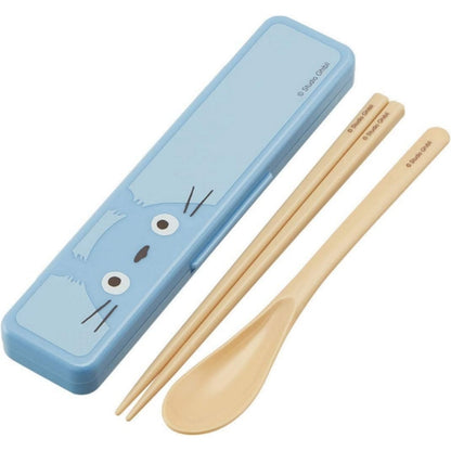 Totoro Face Chopsticks and Spoon Set